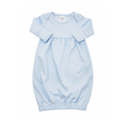 Picot Trim Infant Gown