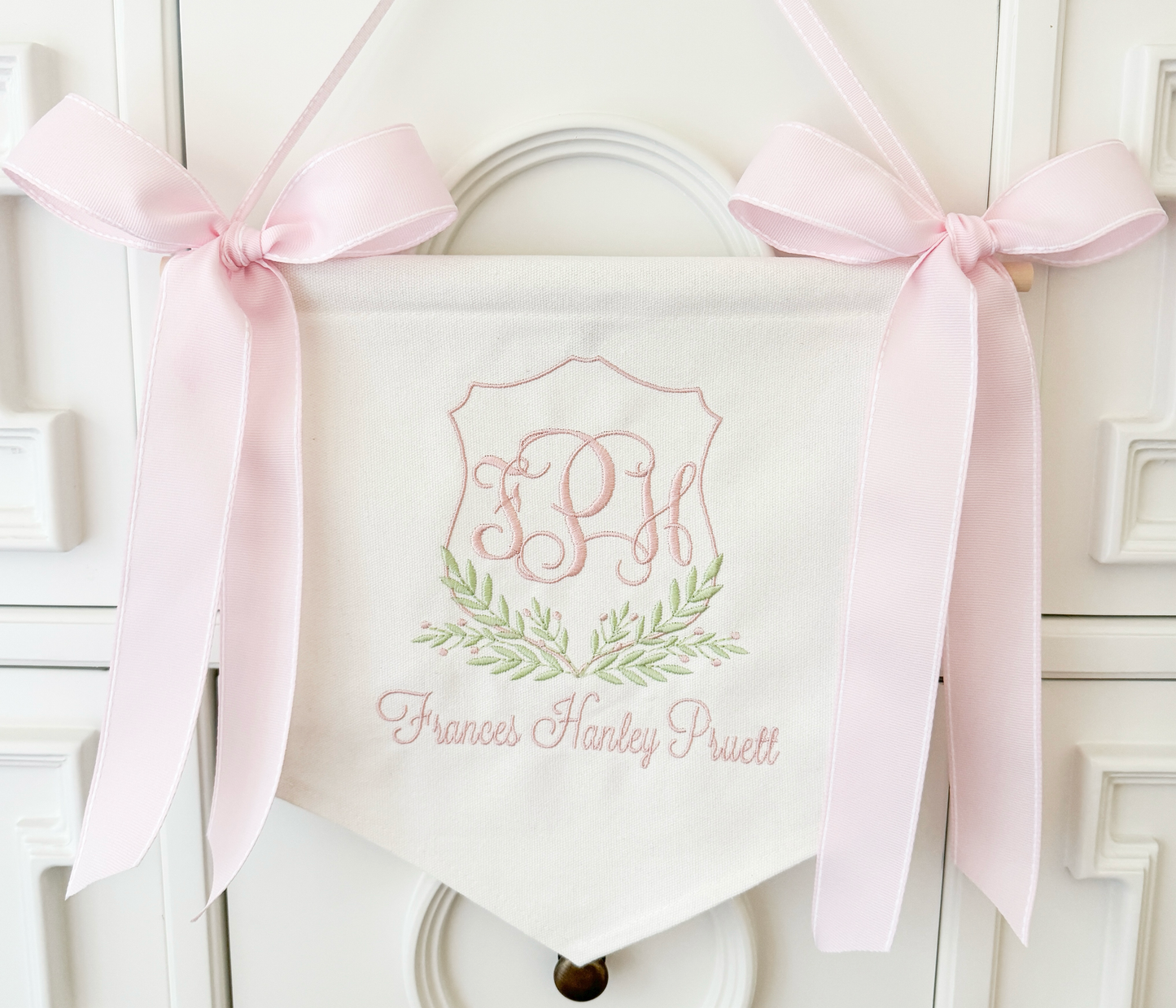 Girl's Classic Crest Bespoke Banner