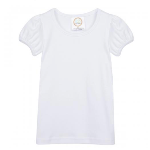 Girls Short Sleeve Plain T-Shirt