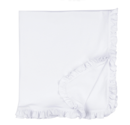 Infant Ruffle Blanket