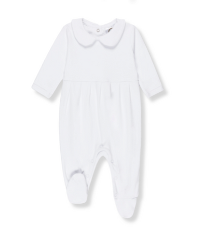 Peter Pan Collar Infant Footie