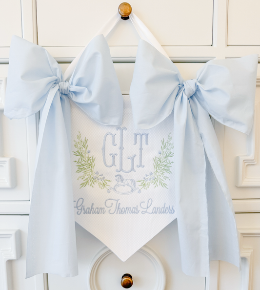 Rocking Horse Botanical Bespoke Banner