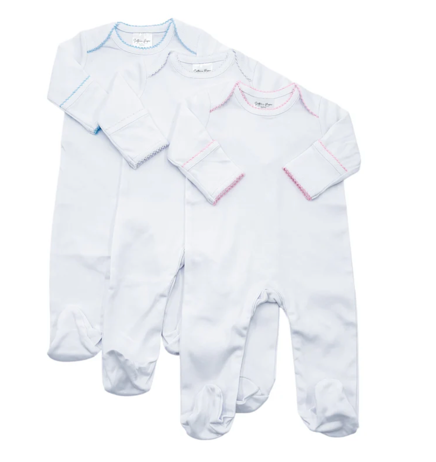 Picot Trim Proper Footie