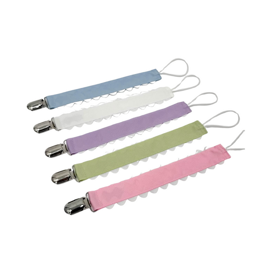 Scallop Trim Paci Clip